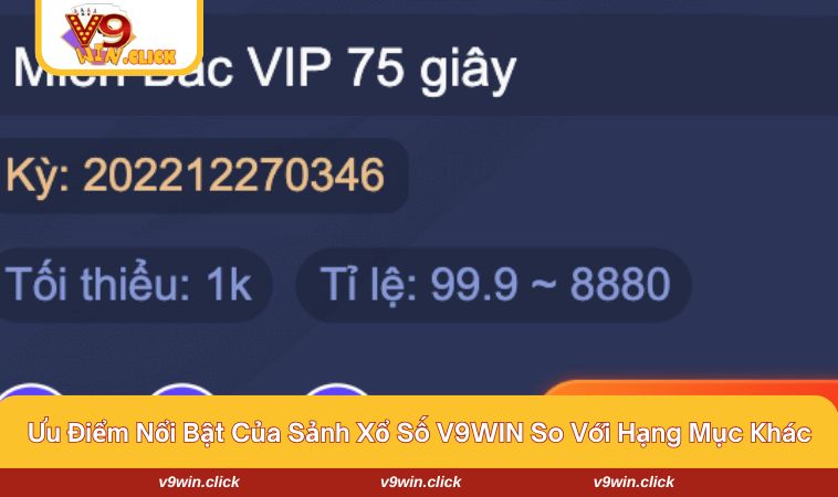 xo so v9win 1 Hiện nay hội viên thường lựa chọn chơi trực tuyến, đặc biệt là tại Xổ Số V9WIN